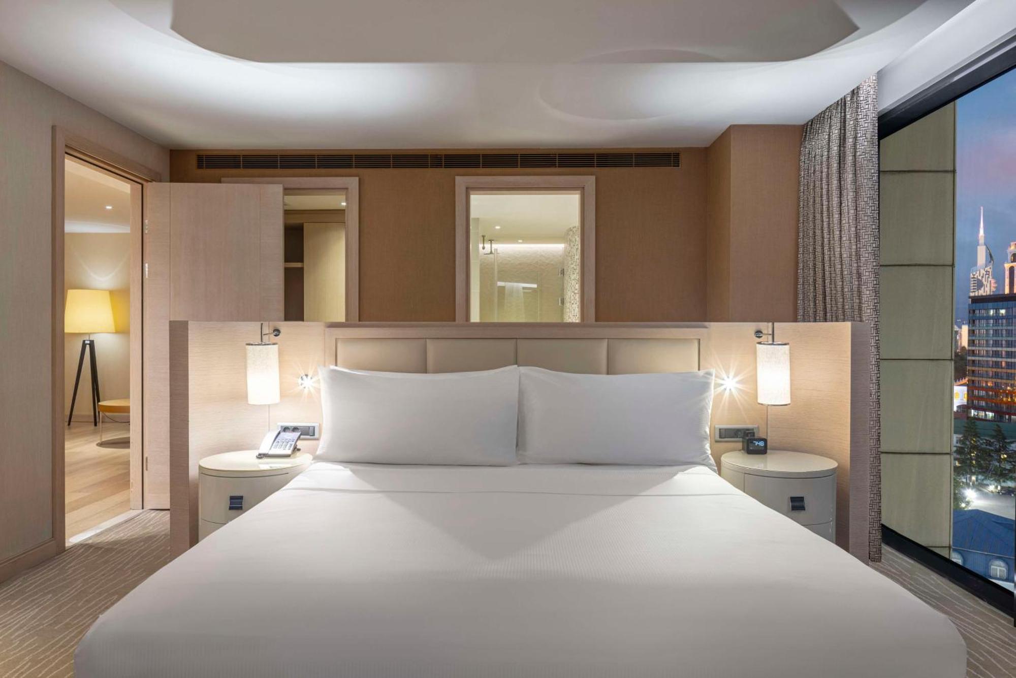 ホテル ヒルトン バトゥミ バトゥーミ エクステリア 写真 A bedroom at the hotel