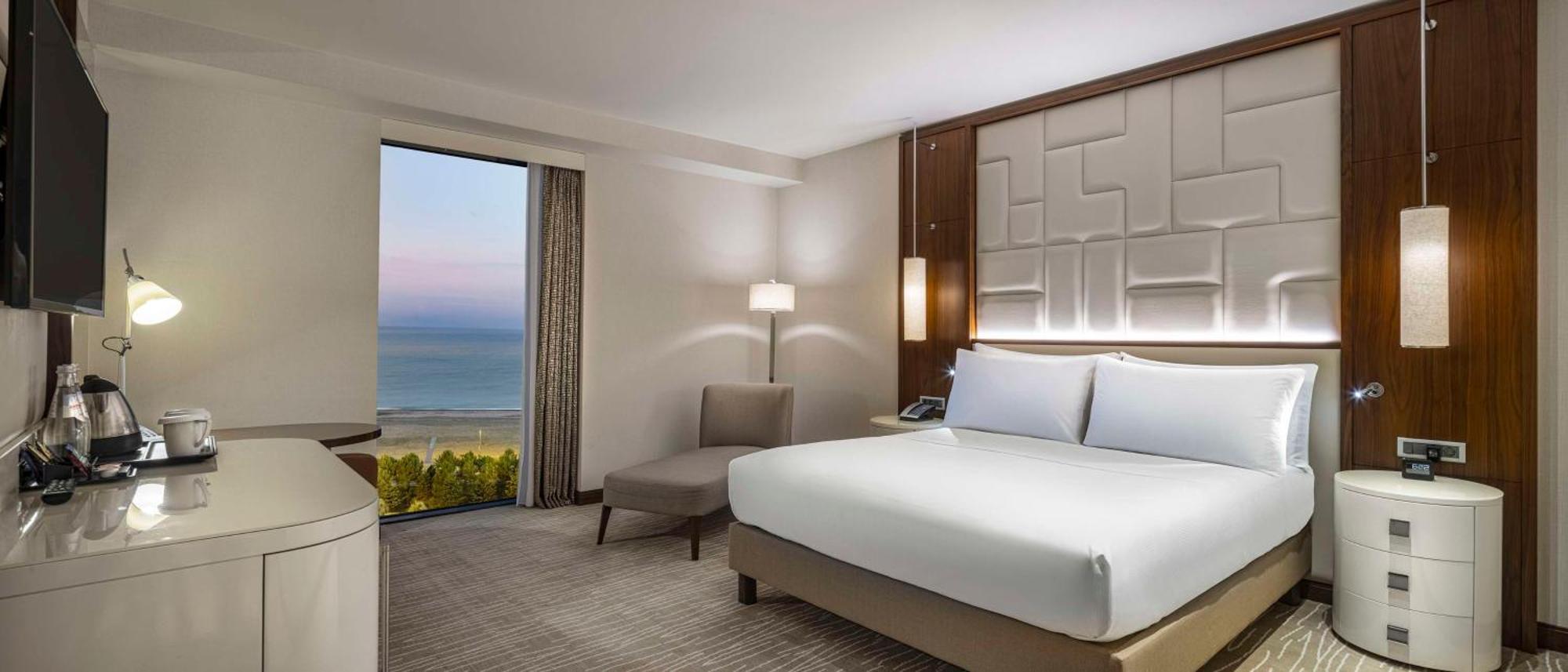 ホテル ヒルトン バトゥミ バトゥーミ エクステリア 写真 A guest room at Hilton Garden Inn